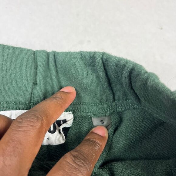 Pacsun x Playboy Womens Sweatpants Green Cozy Lounge Joggers Pull On Size SMALL - Picture 6 of 14